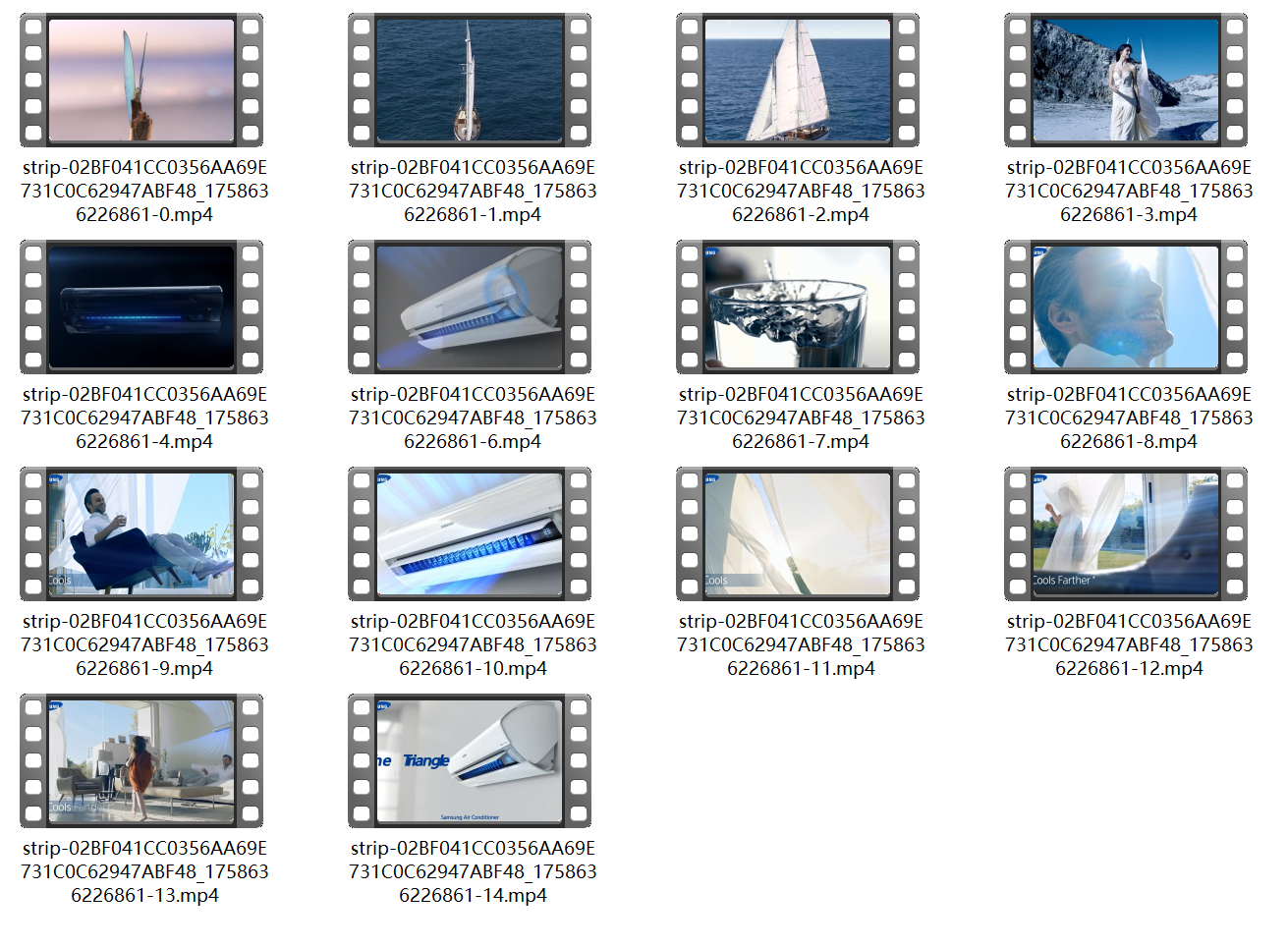 广告片镜头拆条案例