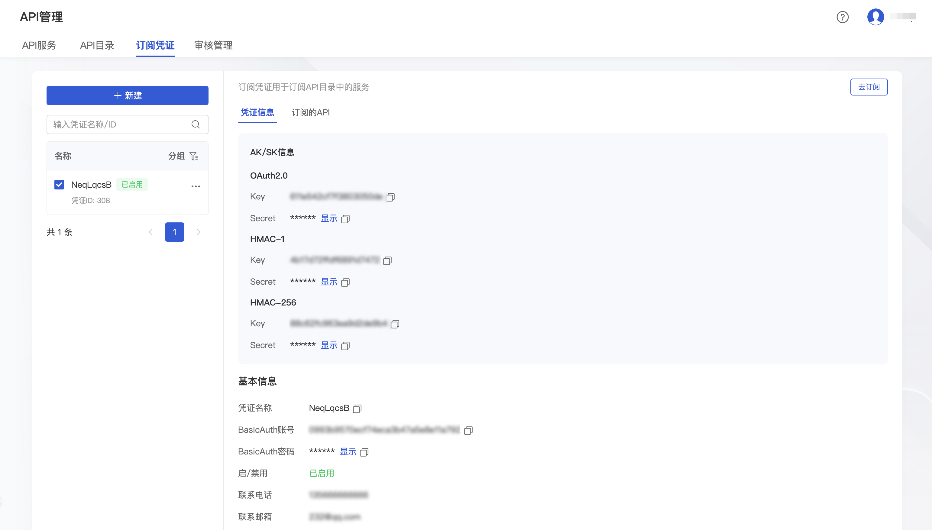 API管理